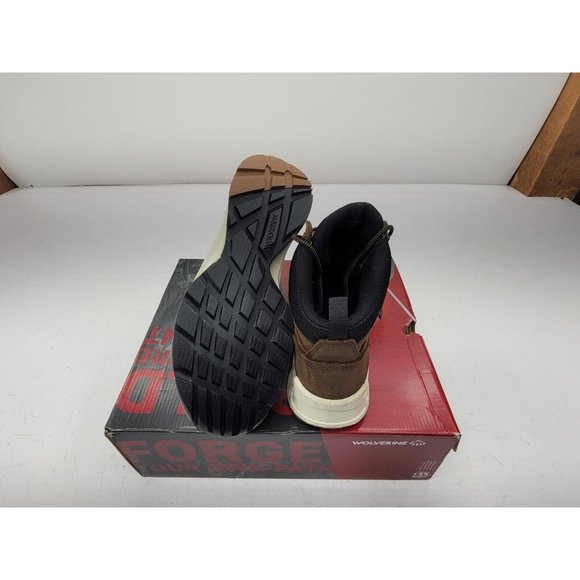 Mens Boots Wolverine Shiftplus Mid LX W201156 10.5M Brown Alloy Toe NEW - Picture 10 of 11